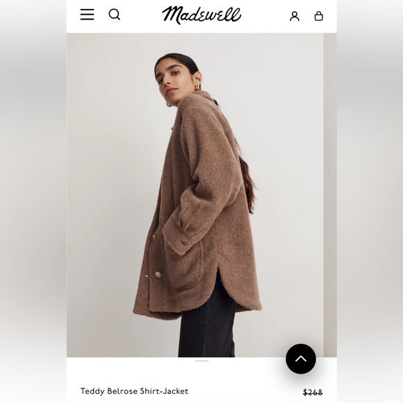 Madewell Teddy Belrose Shirt-Jacket - Picture 8 of 9